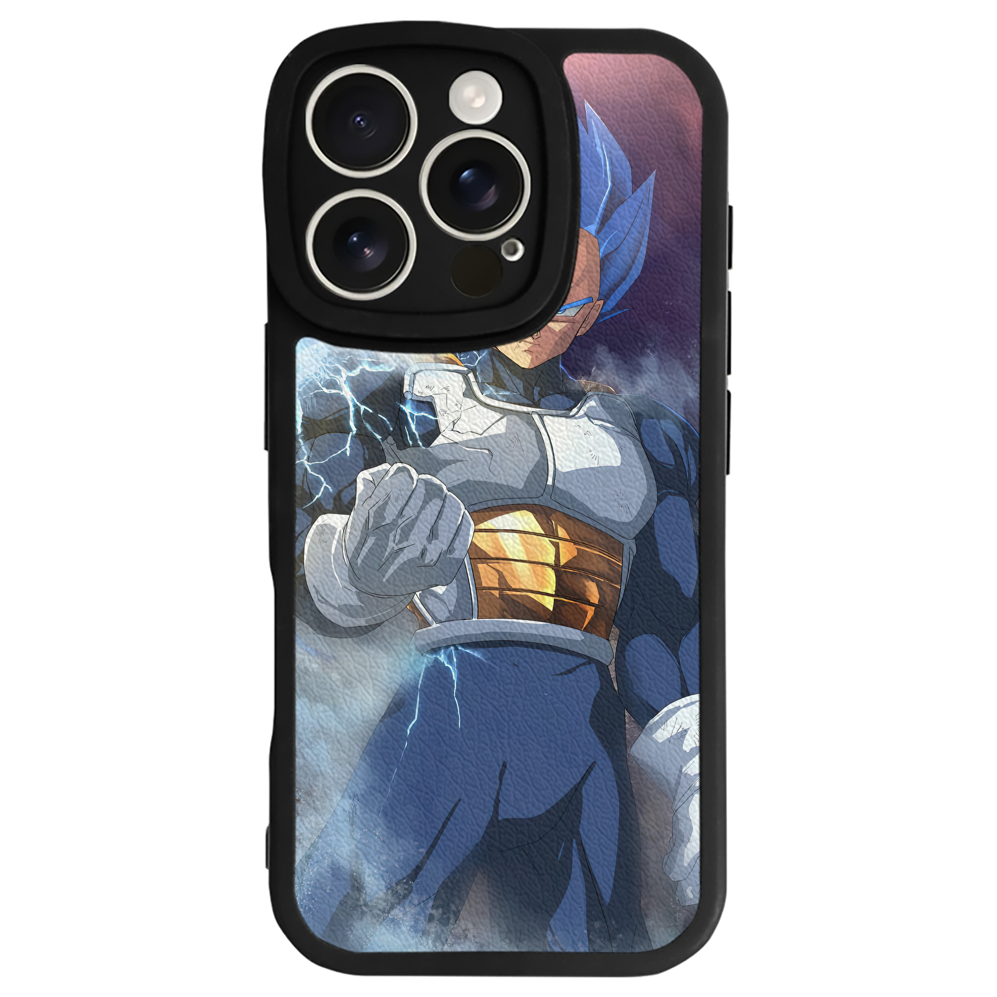 （画像用） ドラゴンボール DRAGON BALL 【iPhone 16シリーズ対応】シリコンスマホケース（レザー調） 材質：シリコン